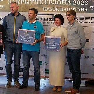 Победители рейтинга гольф-клуба «Петергоф» 2023