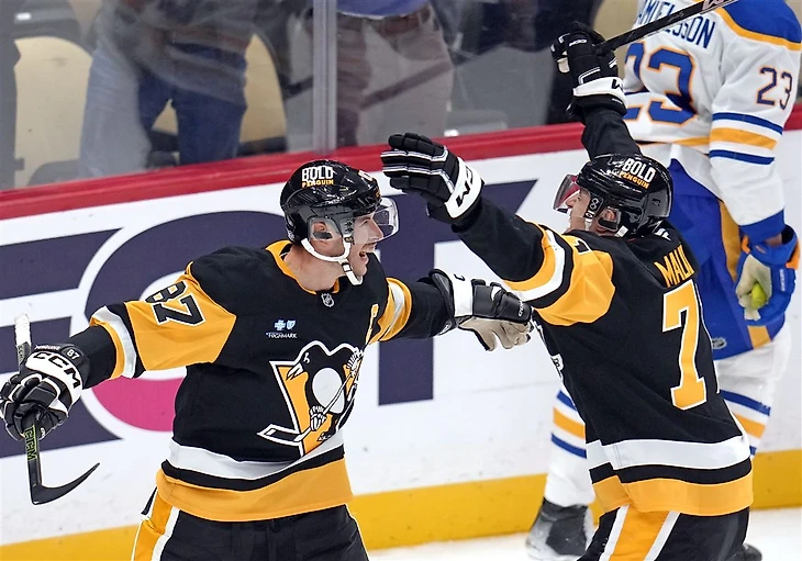 Evgeni Malkin, Sidney Crosby milestones help Penguins beat Sabres | Pittsburgh Post-Gazette