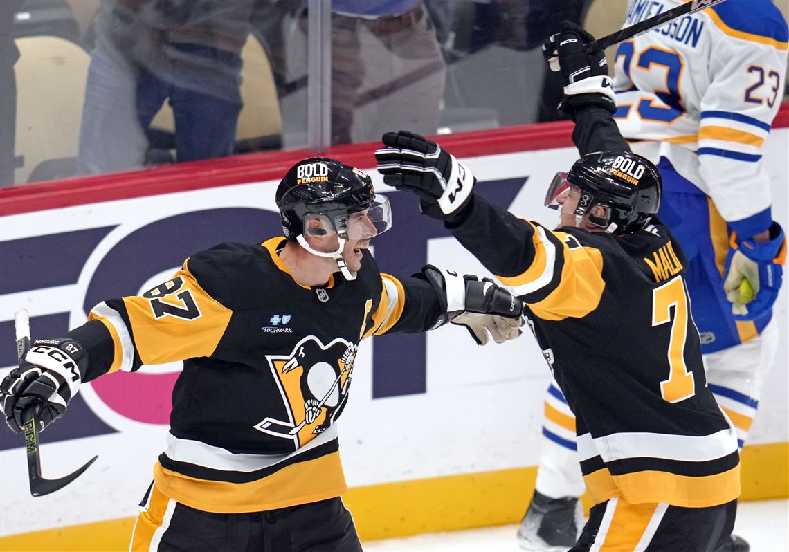Evgeni Malkin, Sidney Crosby milestones help Penguins beat Sabres | Pittsburgh Post-Gazette
