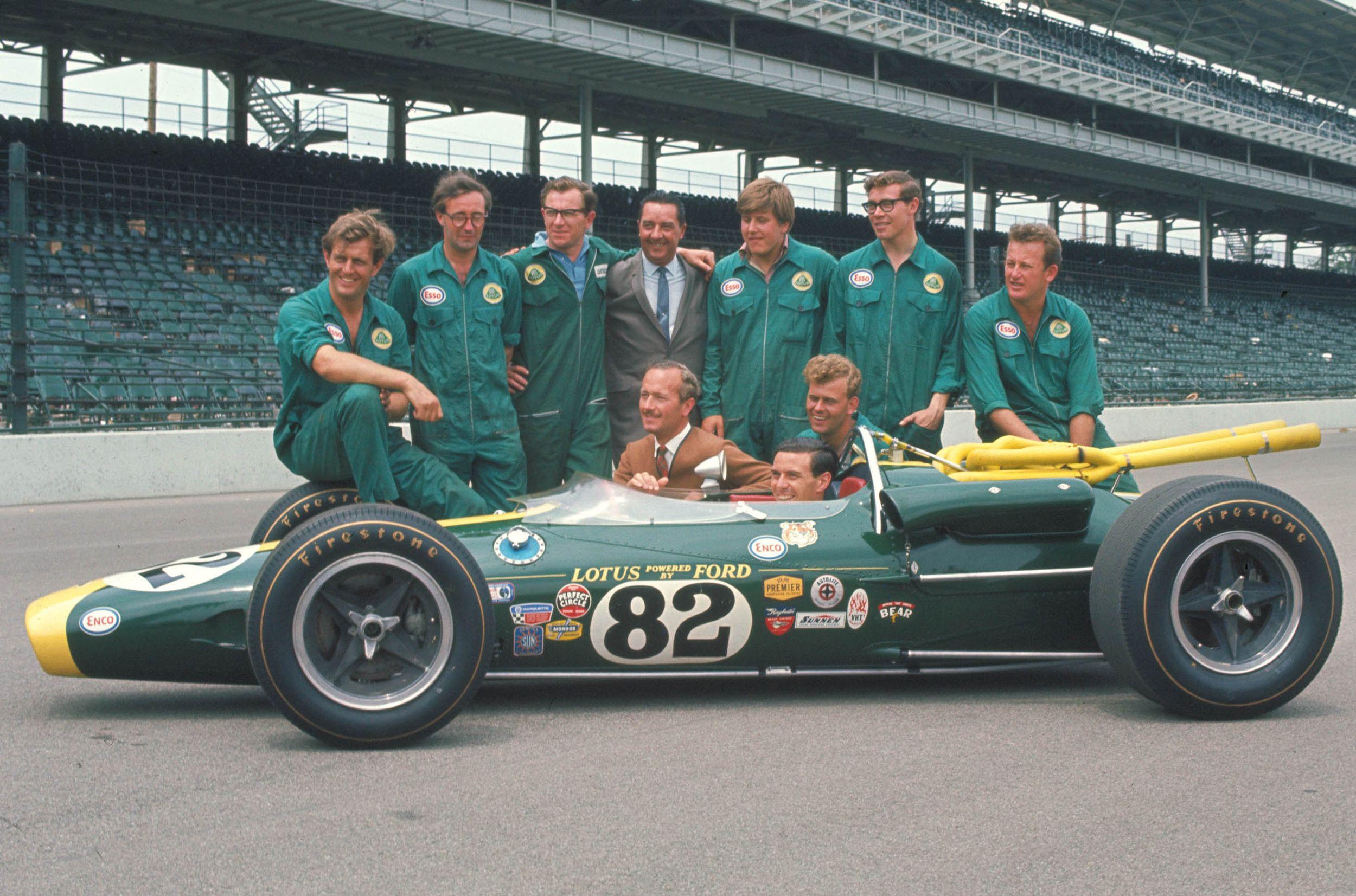 Jim Clark, Lotus 38 - The combo that dominated the 1965 Indy 500. 50th anniversary from his loss (7.4.1968). : r/INDYCAR