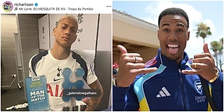 🤣 Ришарлисон попытался затроллить Габриэла после победы в дерби. Ответка прилетела очень быстро