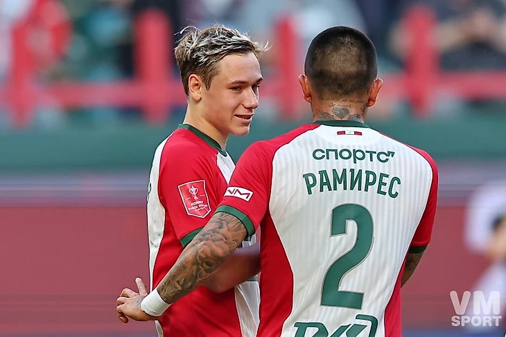 Алексей Батраков и Кристиан Рамирес. ФК Локомотив