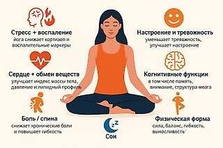 Чем полезна йога для здоровья