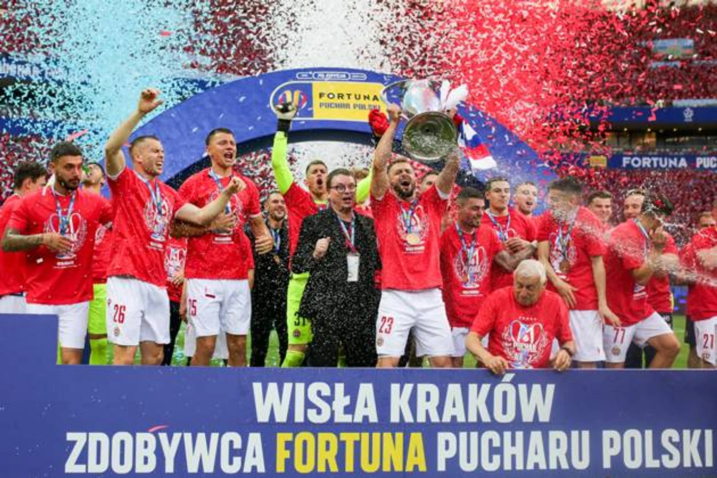 Fortuna Polish Cup 23 24: Pogon Szczecin Vs Wisla Krakow in Poland - 02 May 2024 Kamil Grosicki of