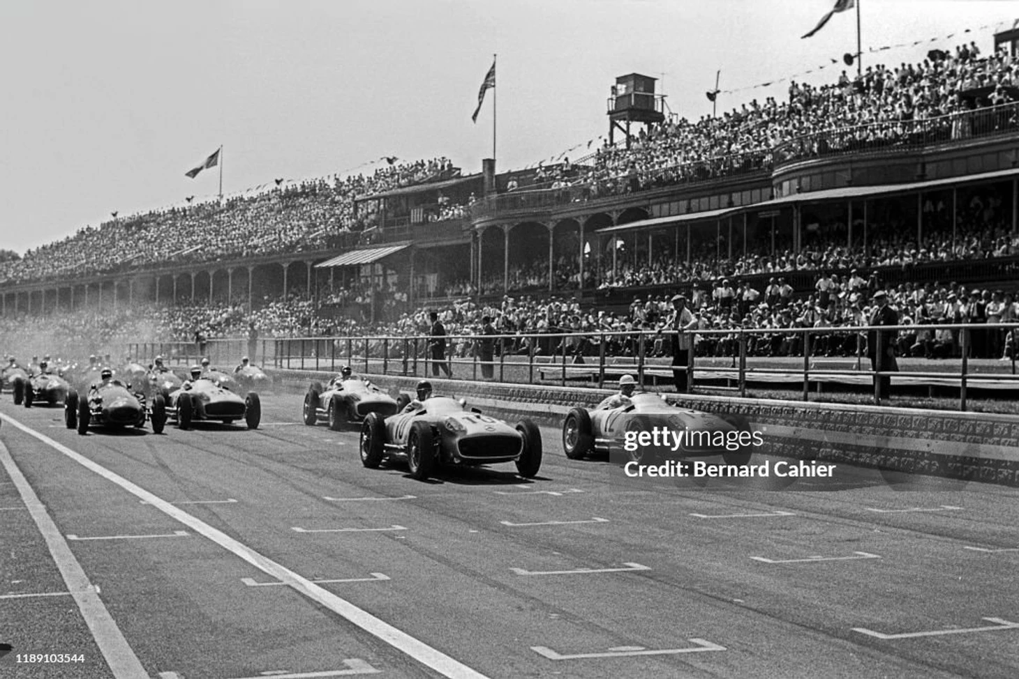 Juan Manuel Fangio, Stirling Moss, Grand Prix Of Great Britain