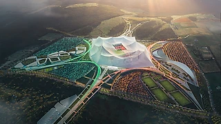Самый большой футбольный стадион в мире может остаться без финала чемпионата мира по футболу 2030 года
