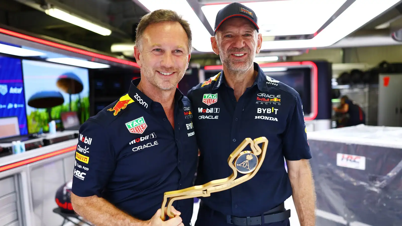 Christian Horner's reaction as 'true legend' Adrian Newey splits from Red Bull