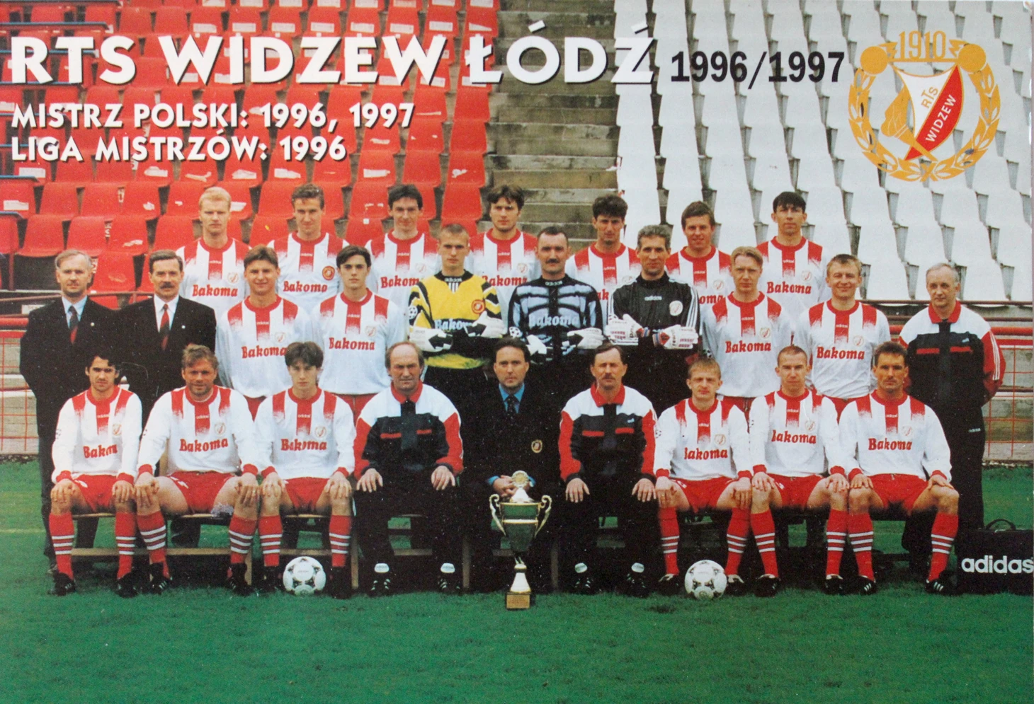 Drużyna Widzew 1996-1997