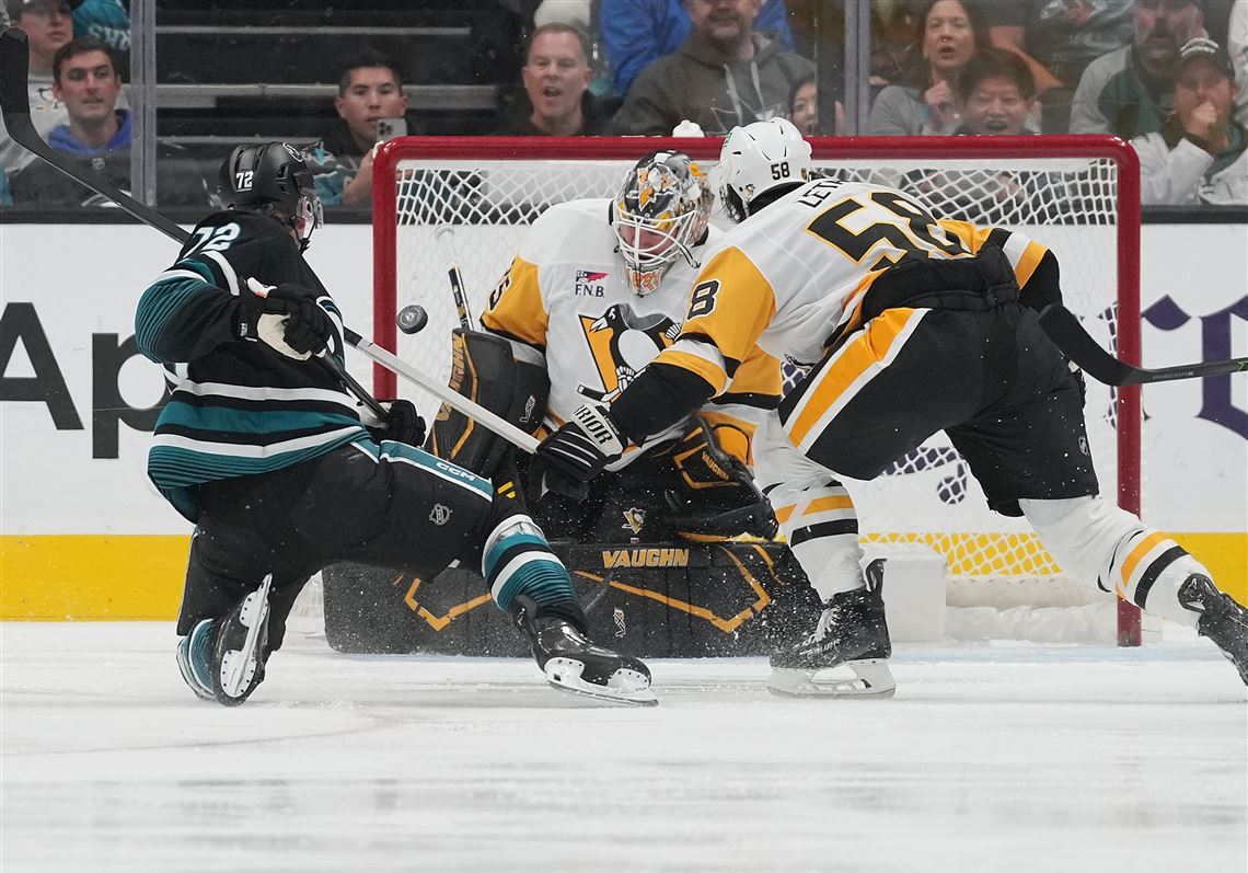 Tristan Jarry outduels Alex Nedeljkovic as Penguins shut out the Sharks | Pittsburgh Post-Gazette