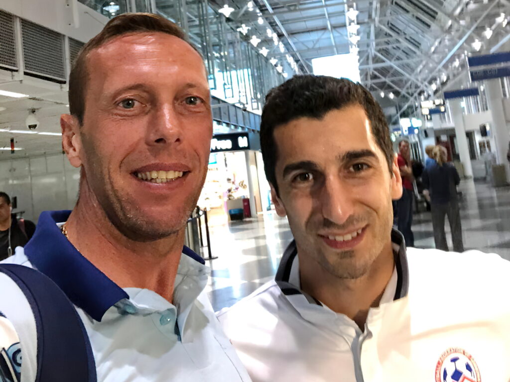 Роман Березовский и Генрих Мхитарян