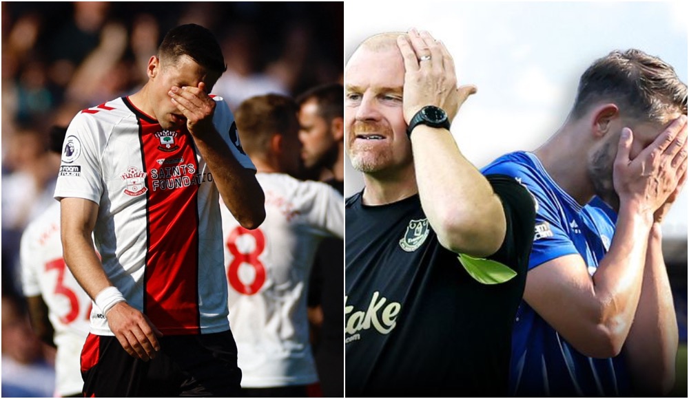 😱 «Эвертон» и Саутгемптон» уже вылетели из АПЛ? Шокирующая статистика показывает, что они на грани 🤯