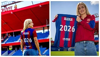 Алексия Путельяс остается в «Барселоне» до 2026 года 💙❤️