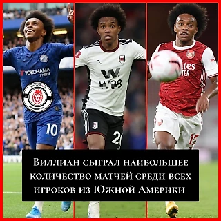 Виллиан установил рекорд в АПЛ!