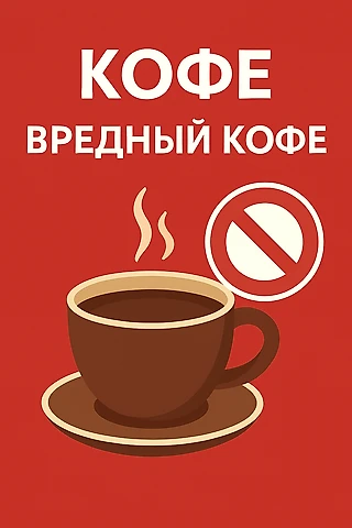 Кофе ☕️ Вред кофе 🚫