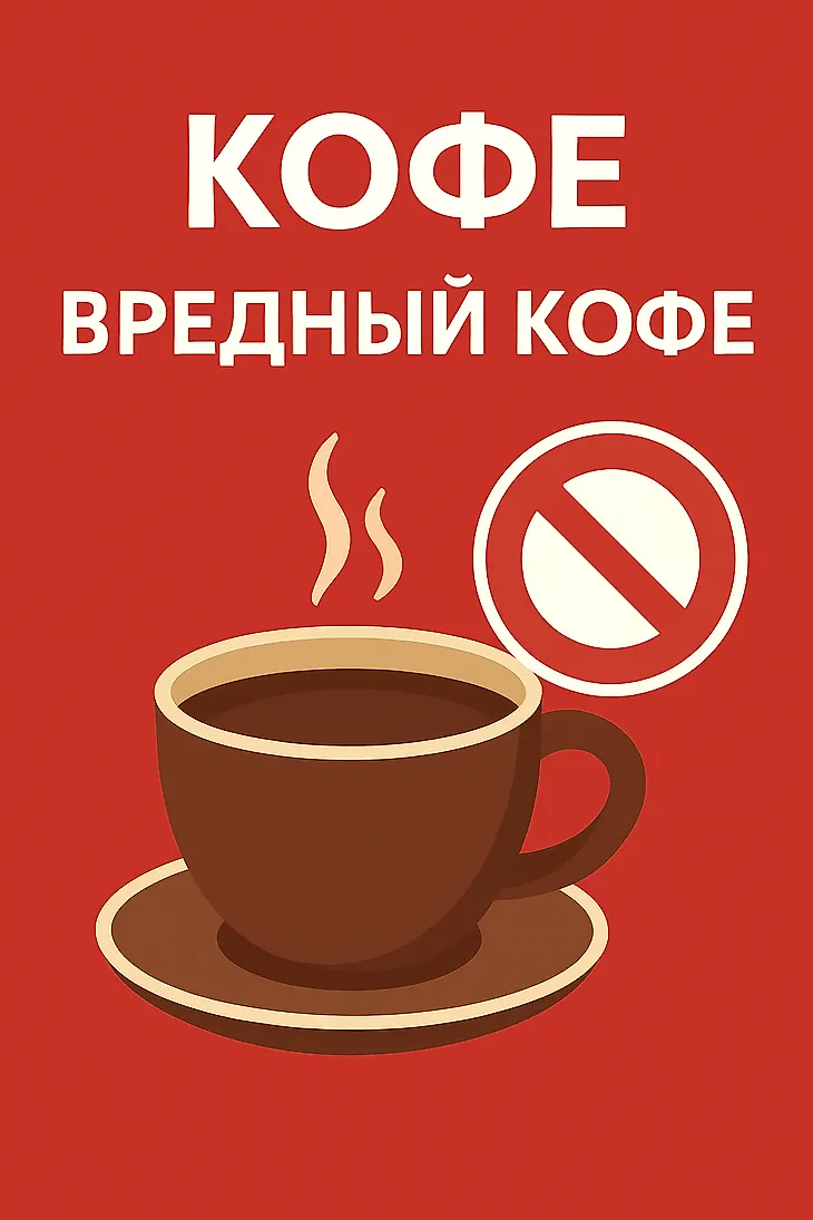 Кофе ☕️ Вред кофе 🚫