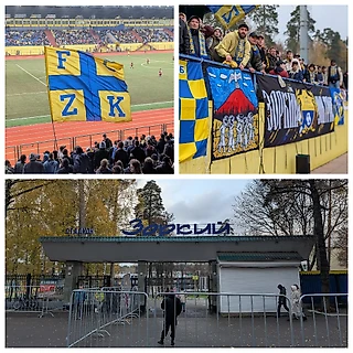 Граундхоппинг: ✅стадион «Зоркий»💛💙 (Красногорск) матч за титул🏆