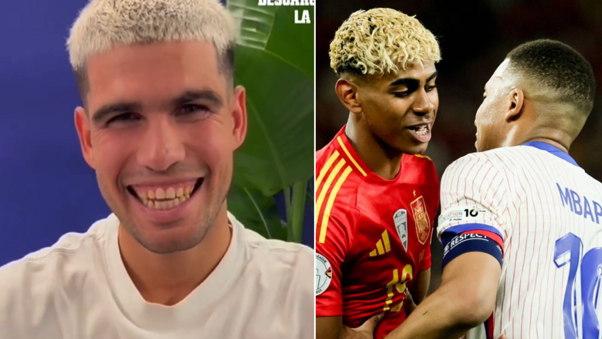 🎾 Алькарас выбрал между Ямалем и Мбаппе. Вообще не сомневался