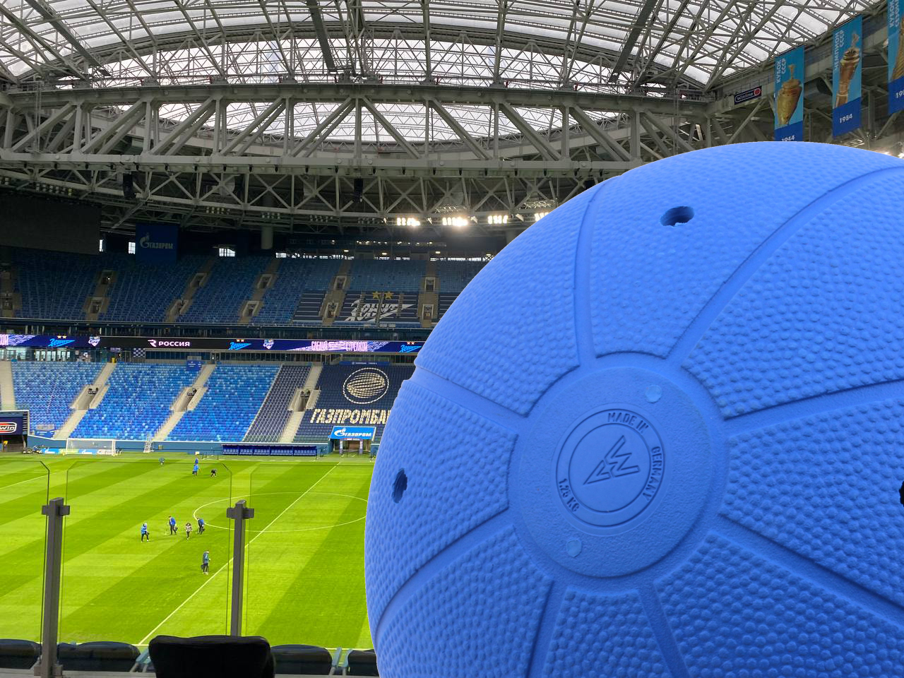 Голбол и футбол слепых на «Газпром арене»