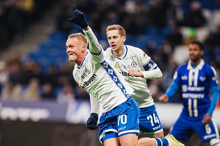 Бело-голубые разгромили махачкалинское «Динамо» в матче РПЛ