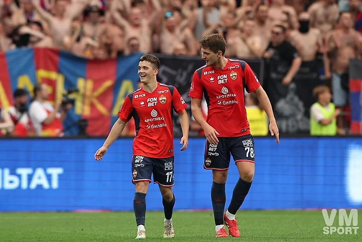 Кирилл Глебов и Игорь Дивеев. ПФК ЦСКА