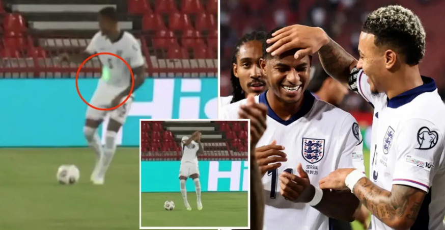 Фанаты Сербии всеми способами пытались помешать Англии — от лазеров до имитации свистка. Получили 0:5 😐