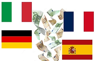 Рейтинги клубов Испании, Франции, Италии и Германии по трансферным расходам и доходам за последние 5 сезонов