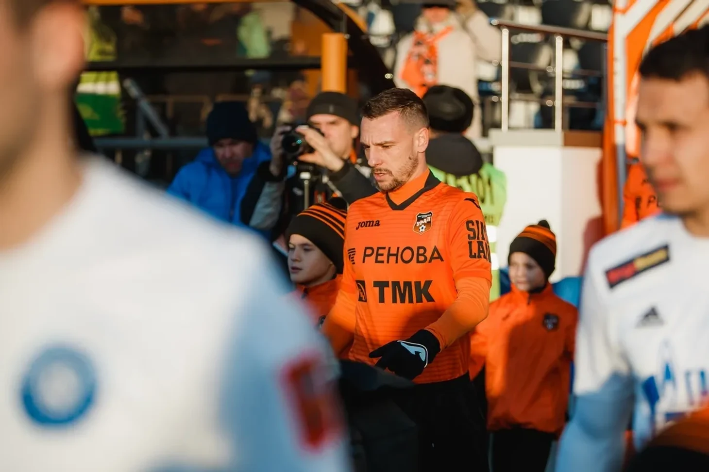 Николай Димитров в матче РПЛ против «Оренбурга» / Фото: ФК «Урал»
