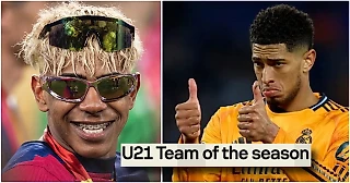⭐ Сборная сезона U21. Здесь – Ямаль, Беллингем и другие таланты