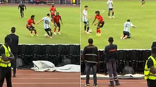 ⚡ Месси заворожил Анголу. А что бы вы делали на месте этого охранника?