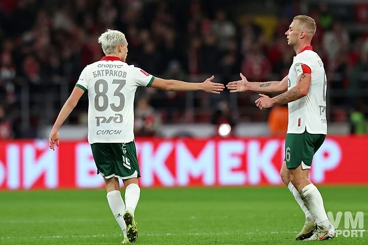 Алексей Батраков и Дмитрий Баринов. ФК Локомотив