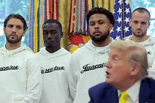 Веа, Маккенни и «Ювентус»: сюрреалистичная встреча с Трампом – «Было немного странно»