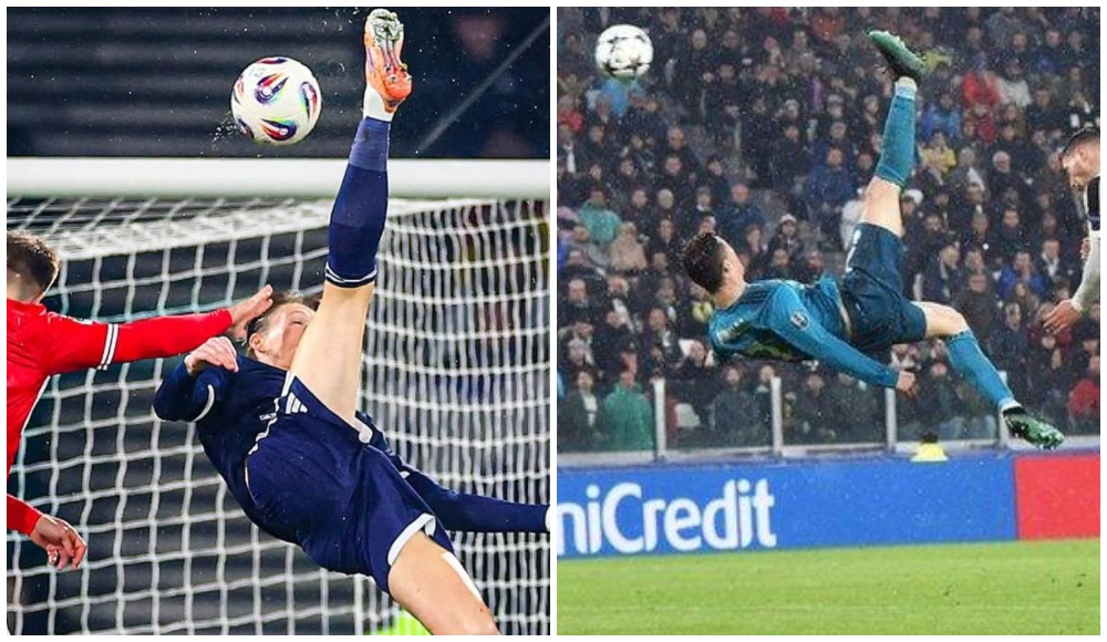 Мактоминей голом через себя побил «вечный» рекорд. Ранее он принадлежал Роналду и Онуачу