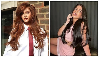 Достопримечательности Лондона: самые красивые девушки на трибунах во время матча «Тоттенхэм»-«Челси»😍