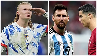 По голам за сборную Холанд стремительно догоняет Роналду и Месси. Но отрыв все еще большой