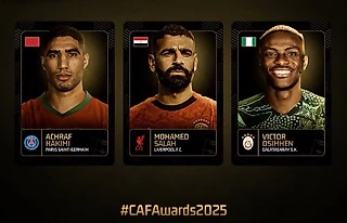 🤔 В среду назовут лучшего футболиста Африки. Вот три финалиста