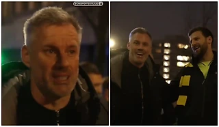 📹 Каррагера не пустили на гостевую трибуну «Этихада». Легенда хотел пообщаться с друзьями из «Дортмунда»