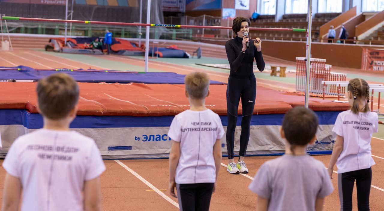 Олимпийская чемпионка по прыжкам в высоту Анна Чичерова проведет мастер-класс для челябинцев