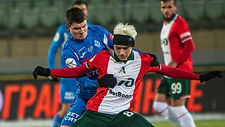 «Локомотив» оступился в Махачкале 1:1 