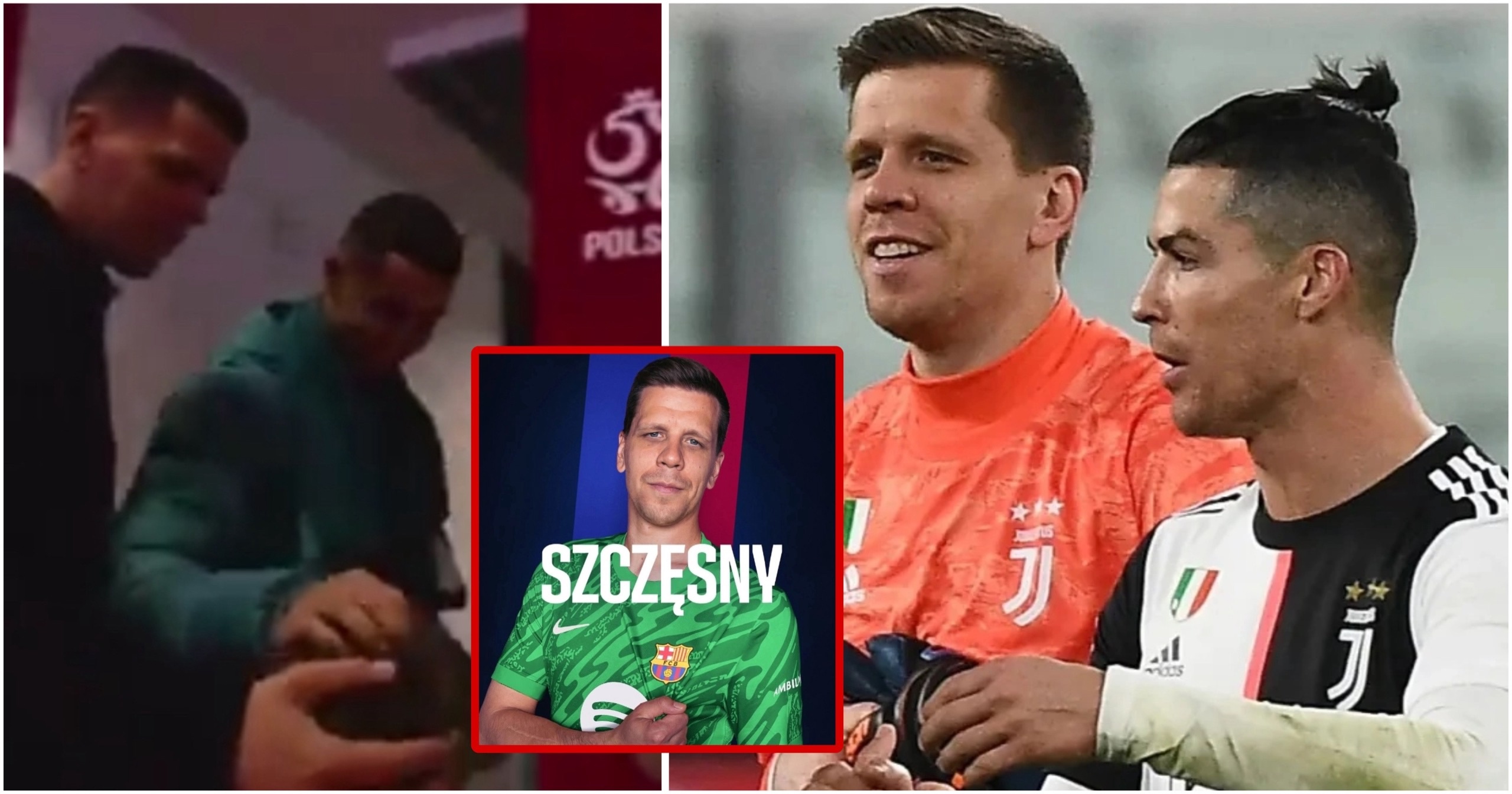 🎥 «Завершил карьеру, чтобы перейти в большой клуб». На видео попал диалог Роналду и Шченсного – у фанатов есть вопросы