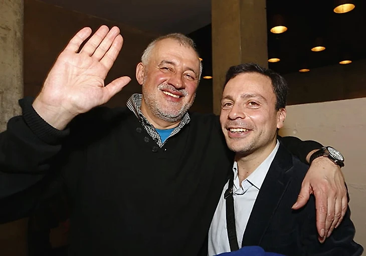 Сергей Микулик и Игорь Рабинер