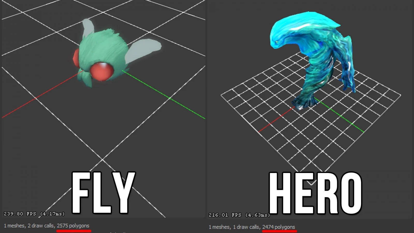 Муха у личности Pudge имеет больше полигонов, чем полноценный герой (а муху даже порою тяжело заметить в игре)