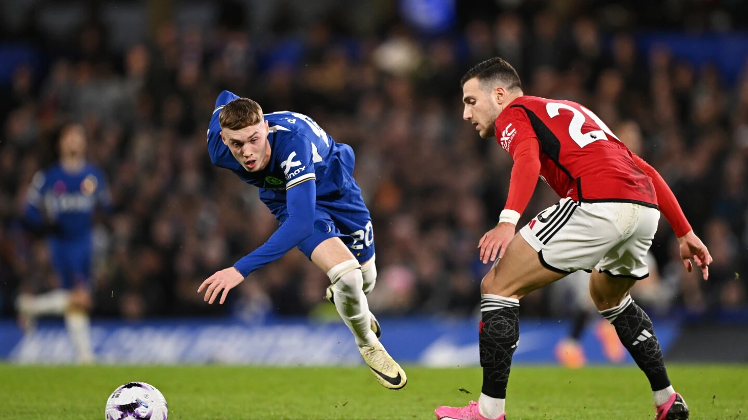 Chelsea 4-3 Manchester United: Palmer hat trick ends thriller - NBC Sports