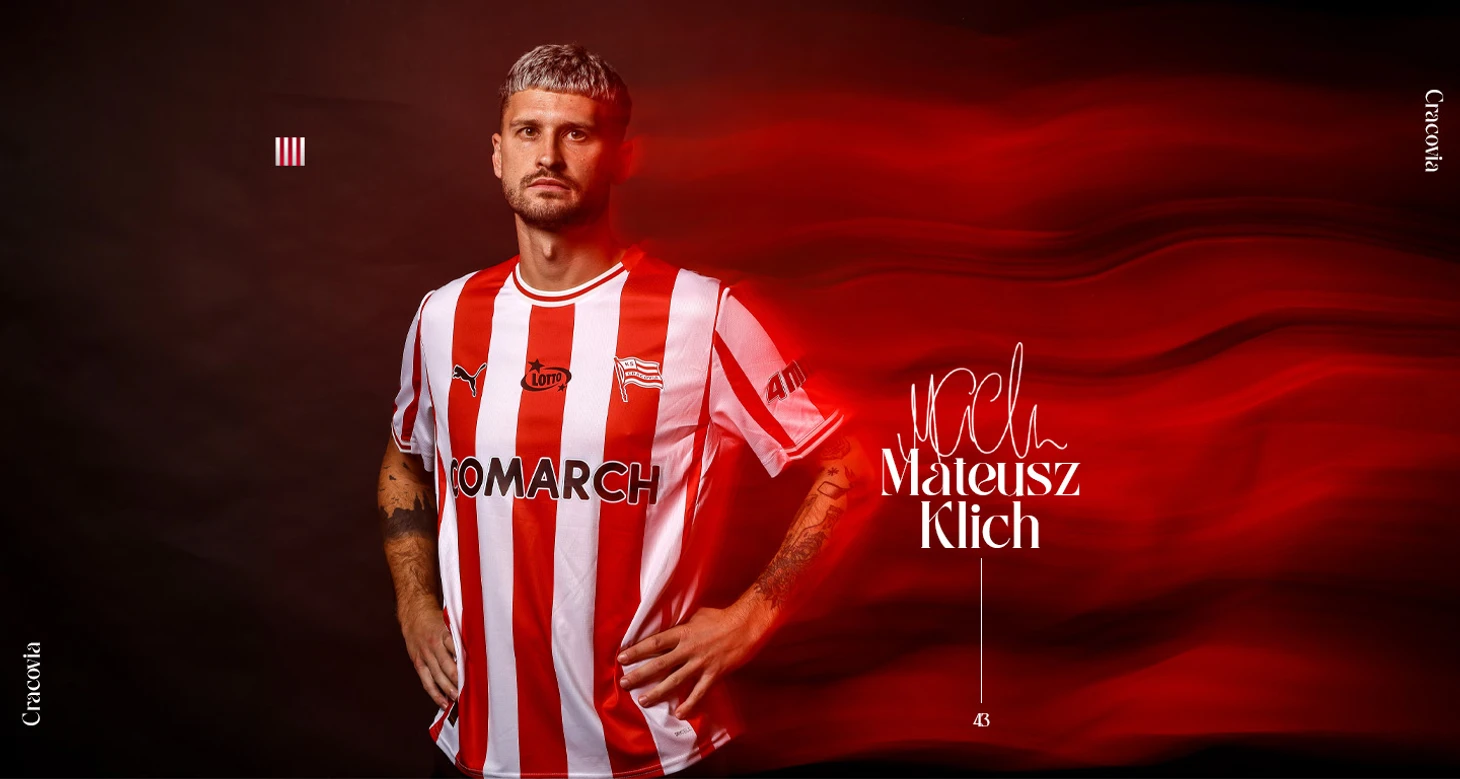 Mateusz Klich piłkarzem Cracovii | Cracovia