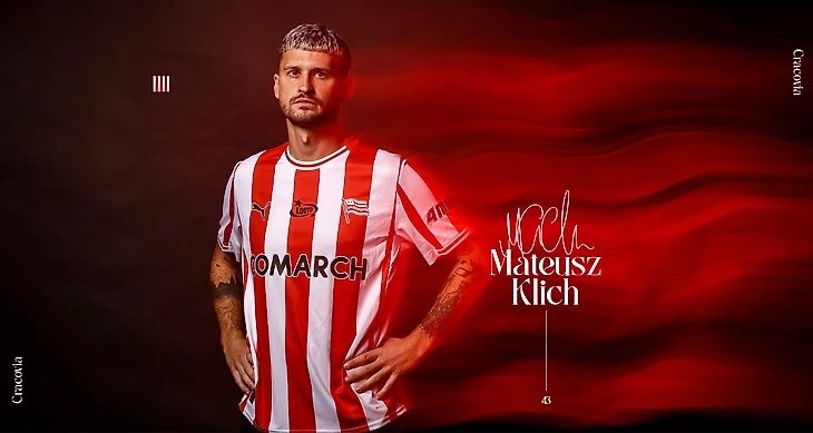 Mateusz Klich piłkarzem Cracovii | Cracovia