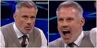 🎥 Шок, принятие, радость. Каррагер пережил все эмоции, когда смотрел матч «Ливерпуля» и «Айнтрахта»