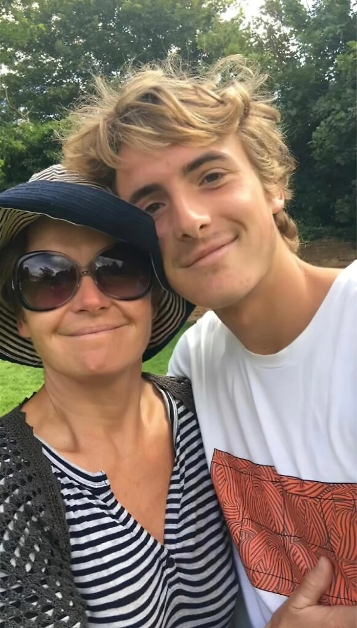 Юлия Сальникова и Стефанос Циципас