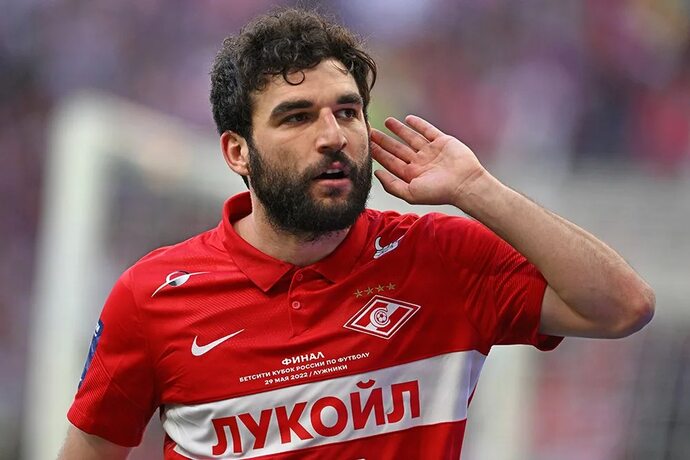 Георгий Джикия, Спартак