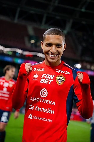 Энрике Кармо: адаптация в ЦСКА на финальной стадии. В России я смогу играть, окрепнуть и взрослеть