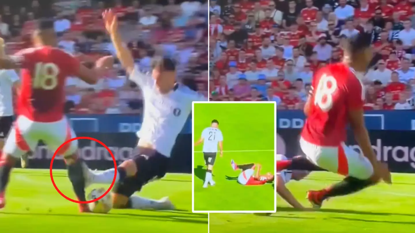 📹«МЮ» провел первый товарищеский матч и чуть не лишился Каземиро. Фол на бразильце выглядит грязно