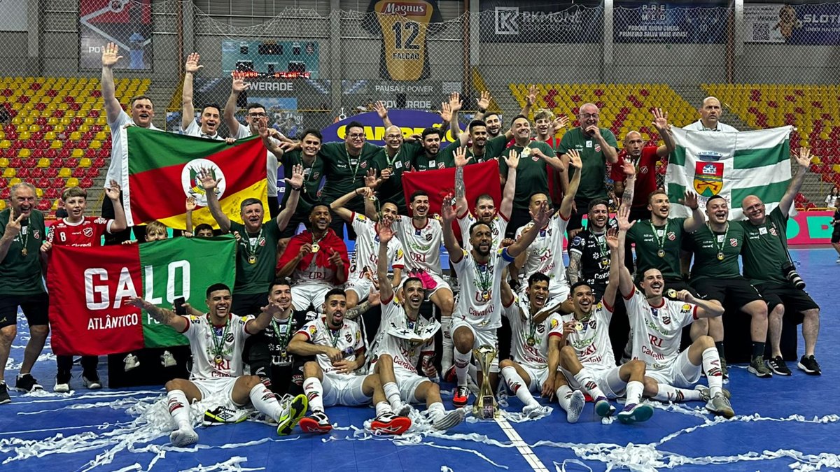 Atlântico vence o Magnus e é campeão da Copa do Brasil de Futsal | Passo Fundo